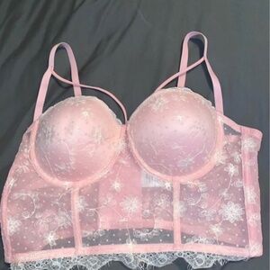 Pink corset
